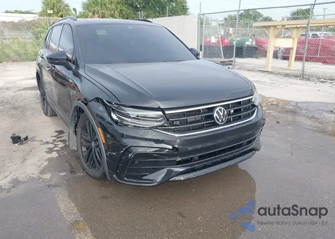 2022 Volkswagen Tiguan 2.0T Se R-Line Black z USA, uszkodzony, nr VIN 3VVCB7AX0NM173051